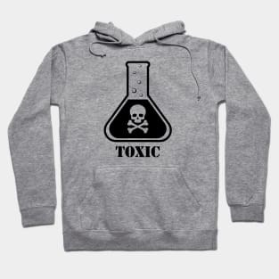 Toxic Flask Warning Sign Hoodie